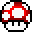 Retro Mushroom - Super 3 Icon 32x32 png